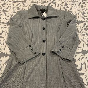 AUW Metal Gray Overcoat